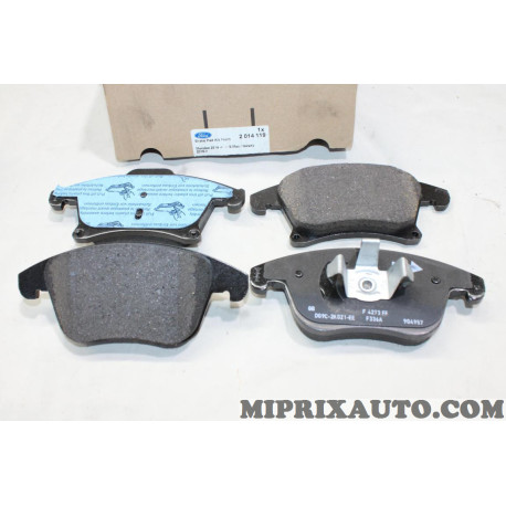Jeu 4 plaquettes de frein Ford original OEM 2014119 DG9C-2K021-EE 