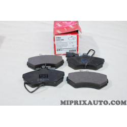 Jeu 4 plaquettes de frein TRW Volkswagen Audi Seat Skoda original OEM GDB1366 pour seat inca ibiza toledo cordoba volkswagen 