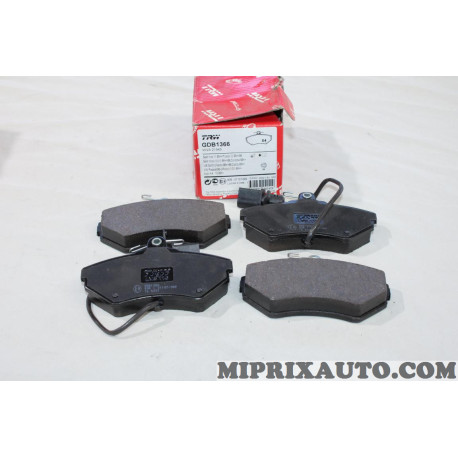 Jeu 4 plaquettes de frein TRW Volkswagen Audi Seat Skoda original OEM GDB1366 pour seat inca ibiza toledo cordoba volkswagen 