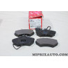 Jeu 4 plaquettes de frein TRW Volkswagen Audi Seat Skoda original OEM GDB1366 pour seat inca ibiza toledo cordoba volkswagen