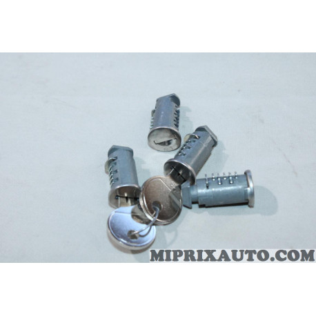 Kit 4 barillets de serrure Ford original OEM 1449435 6M21-U43507-CA 