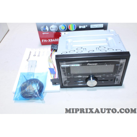 Poste radio autoradio Pioneer FH-X840DAB Ford original OEM 2110687 A66SX18D815GA 
