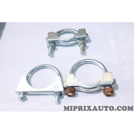 Collier fixation echappement 58mm Ford original OEM 1096827 