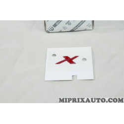 Logo motif embleme ecusson badge monogramme X Fiat Lancia Alfa Romeo original OEM 52096793 