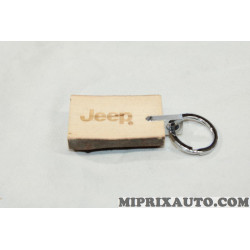Porte clés en bois Jeep Dodge Chrysler original OEM 6001099343 