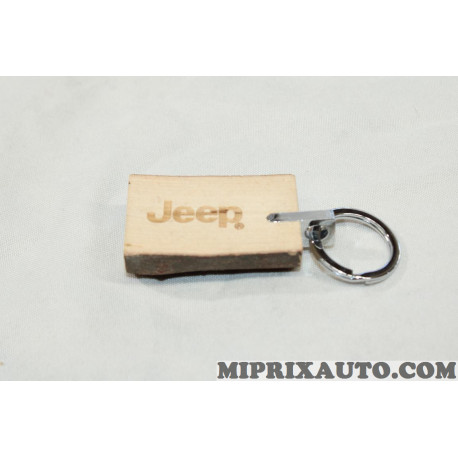 Porte clés en bois Jeep Dodge Chrysler original OEM 6001099343 