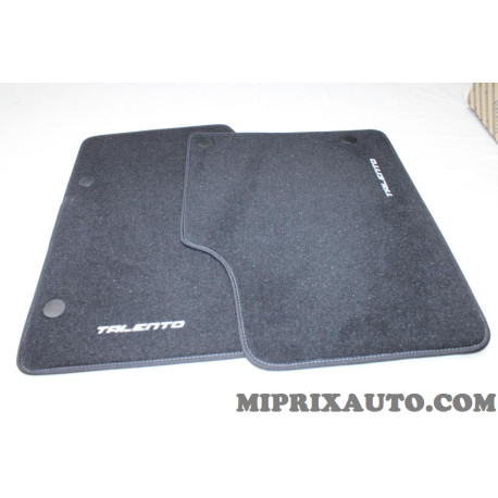 Jeu 2 tapis de sol sur mesure Fiat Lancia Alfa Romeo original OEM 71807801 pour fiat talento 