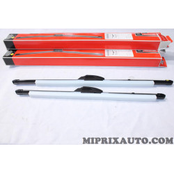 Jeu 2 balais essuie glace souple 550mm + 475mm Motorcraft Ford original OEM 2120722 GU7J-S17527-BA pour ford focus 