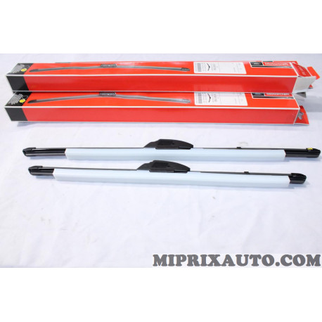 Jeu 2 balais essuie glace souple 550mm + 475mm Motorcraft Ford original OEM 2120722 GU7J-S17527-BA pour ford focus 