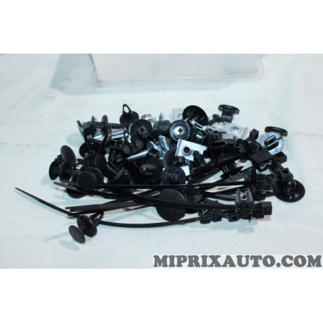 Pack agrafes attache fixation face avant Restagraf Ford original OEM F109 FAV 15141 pour ford fiesta partir de 2009 