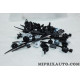 Pack agrafes attache fixation parechocs avant Restagraf Ford original OEM F109 BAV 15143 pour ford fiesta partir de 2009