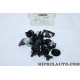 Pack agrafes attache fixation face avant Restagraf Ford original OEM F101 FAV 15118 pour ford fiesta partir de 2001 