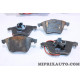Jeu 4 plaquettes de frein TRW Volkswagen Audi Seat Skoda original OEM GDB1617 pour audi A4 A6 seat exeo (oxydation) 