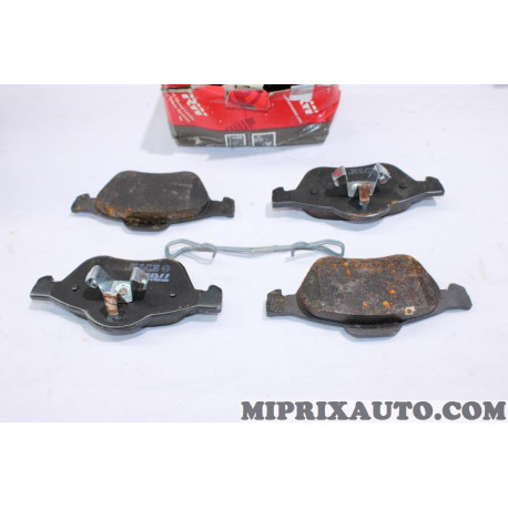 Jeu 4 plaquettes de frein TRW Renault Dacia original OEM GDB1687 pour renault megane 1 2 II scenic 1 2 I II (oxydation) 