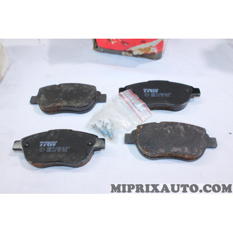 Jeu 4 plaquettes de frein TRW Citroen Peugeot original OEM GDB1464 pour citroen C4 berlingo peugeot 1007 4008 partner 