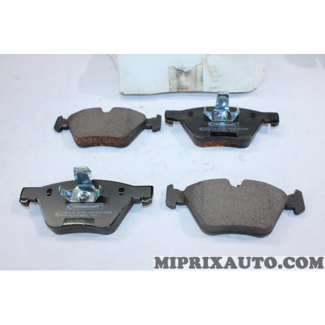 Jeu 4 plaquettes de frein Omnicraft BMW Mini original OEM 2134912 HAMJ-2K021-BTAA (oxydation) 