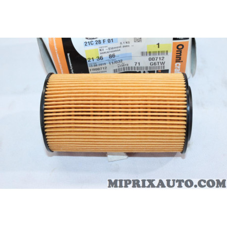 Filtre à huile Omnicraft Mercedes original OEM 2136186 HAMJ-6744-ARAA 