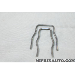Jeu 2 agrafes clip fixation injecteur carburant Ford original OEM 2128609 DS7Q-9S317-AA 