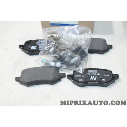 Jeu 4 plaquettes de frein Ford original OEM 2413374 KTL1TC-2M007-AB 
