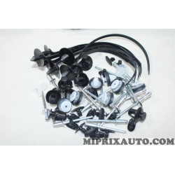 Pack agrafes attache de porte Restagraf Citroen Peugeot original OEM 6804 pour peugeot 407 