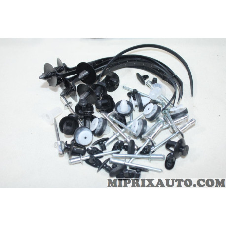Pack agrafes attache de porte Restagraf Citroen Peugeot original OEM 6804 pour peugeot 407 
