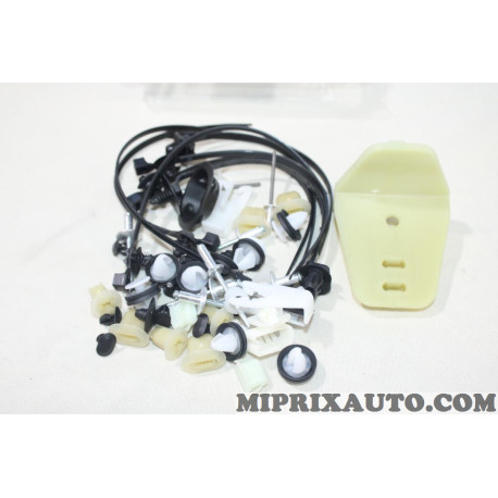 Pack agrafes attache de porte Restagraf Renault Dacia original OEM 5906 pour renault clio 3 III 