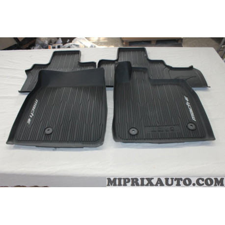 Jeu tapis de sol caoutchouc sur mesure Ford original OEM 2465290 MJ8J-R130D00-BA3GAX pour mustang match E 