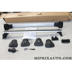 Jeu 2 barres de toit aluminium avec système verrouillage Ford original OEM 2246735 AMJ1BJ-550B08AA pour ford fiesta partir de 