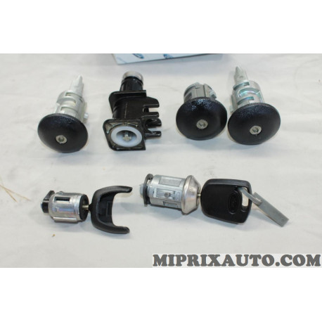 Kit barillets serrure de porte Ford original OEM 1528779 7T1A-V22050-TA pour ford transit connect 