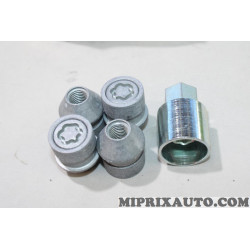 Kit ecrous de roue antivol fixation jante Ford original OEM 1726694 6G92-1A043-AB 