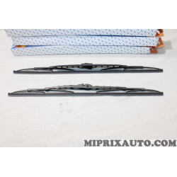 Jeu 2 balais essuie glace standard 550mm + 500mm Ford original OEM 1714582 AS7J-S17528-BA 