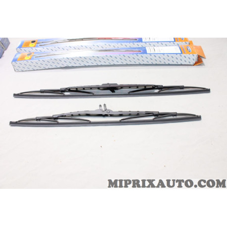 Jeu 2 balais essuie glace standard 550mm + 475mm Ford original OEM 1714325 AS4J-S17528-BB 