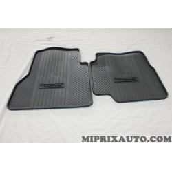 Jeu 2 tapis de sol caoutchouc sur mesure arriere Ford original OEM 2079194 AMDT1B-K13035-EB3GAX pour ford tourneo connect 