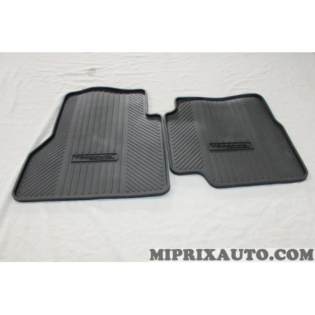 Jeu 2 tapis de sol caoutchouc sur mesure arriere Ford original OEM 2079194 AMDT1B-K13035-EB3GAX pour ford tourneo connect 