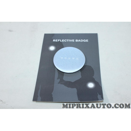 Badge reflechissant gris Volvo original OEM 32220715 