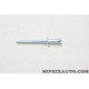 Rivet pop fixation Volvo original OEM 30640780