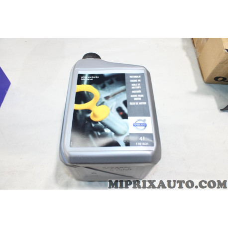 Bidon 4L 4 litres huile moteur 5W40 ACEA A3 B3 B4 Volvo original OEM 1161631 