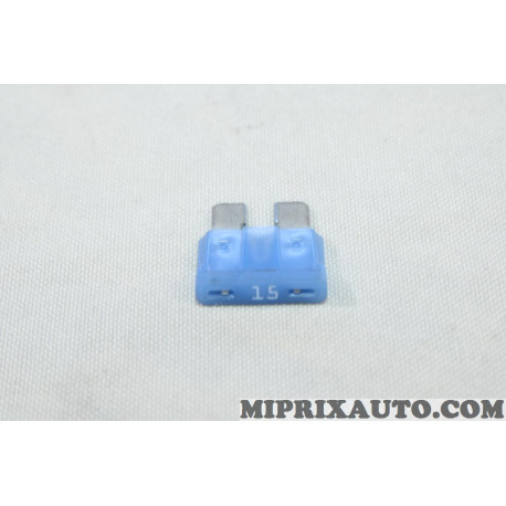 Fusible 15A bleu standard Volvo original OEM 966329 