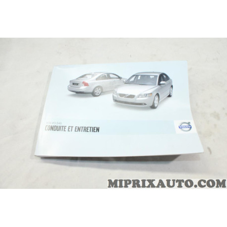 Manuel catalogue documentation conduite et entretien 2009 Volvo original OEM TP10514 