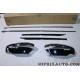 Pack chrome jeu 2 calottes coque retroviseur + jeu 4 baguettes moulures porte Nissan Infiniti original OEM KE6004E020 