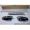 Pack chrome jeu 2 calottes coque retroviseur + jeu 4 baguettes moulures porte Nissan Infiniti original OEM KE6004E020