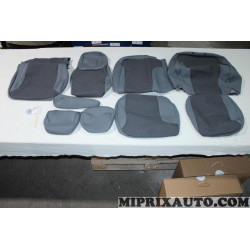 Pack housses protection de siege tissu Safarauto Nissan Infiniti original OEM 6325 pour nissan NV300 partir de 2016 3 places 1 