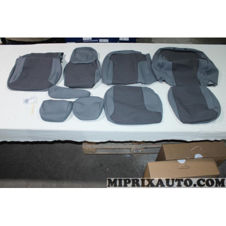 Pack housses protection de siege tissu Safarauto Nissan Infiniti original OEM 6325 pour nissan NV300 partir de 2016 3 places 1 