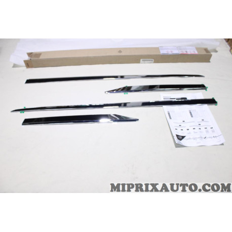 Kit 4 baguettes moulure de porte chrome Nissan Infiniti original OEM KE7606U0CR KE760-6U0CR pour nissan qashqai J12 