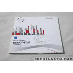 Carte SD navigateur GPS Europe V6 nissan connect 3 Nissan Infiniti original OEM 9999850124 99998-50124 