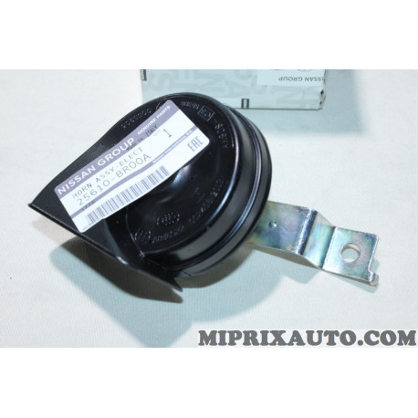Klaxon avertisseur sonore Nissan Infiniti original OEM 25610BR00A 25610-BR00A 