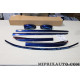 Kit baguettes moulure de porte + bavette + 2 coques retroviseur bleu elegance Nissan Infiniti original OEM KE6005S00B 