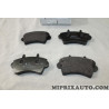 Jeu 4 plaquettes de frein avant Nissan Infiniti original OEM 4106000QAD 41060-00QAD