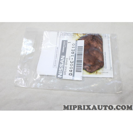 Graisse plaquettes de frein Nissan Infiniti original OEM D400C14C10 D400C-14C10 