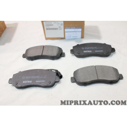 Jeu 4 plaquettes de frein Nissan Infiniti original OEM 4106000Q2H 41060-00Q2H 